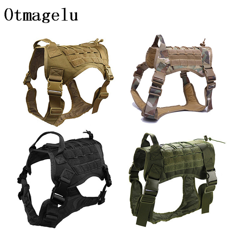 Hunting Dog Outdoor - Нейлоновые жилеты-шлейки для собак: тактические комплекты