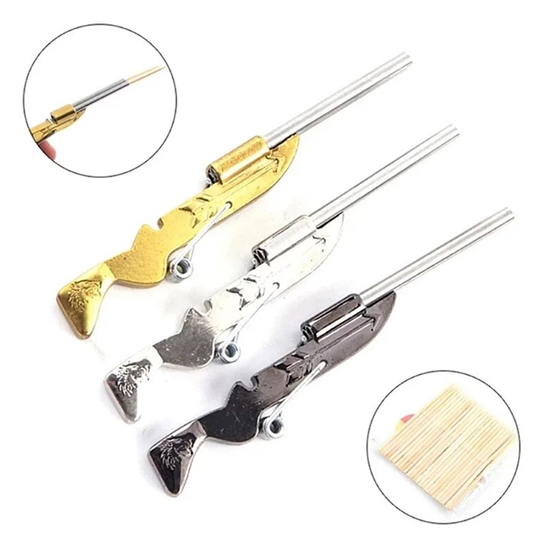 Outdoor Hunting Gifts - Мини-пистолет для зубочисток, игрушечный пистолет для