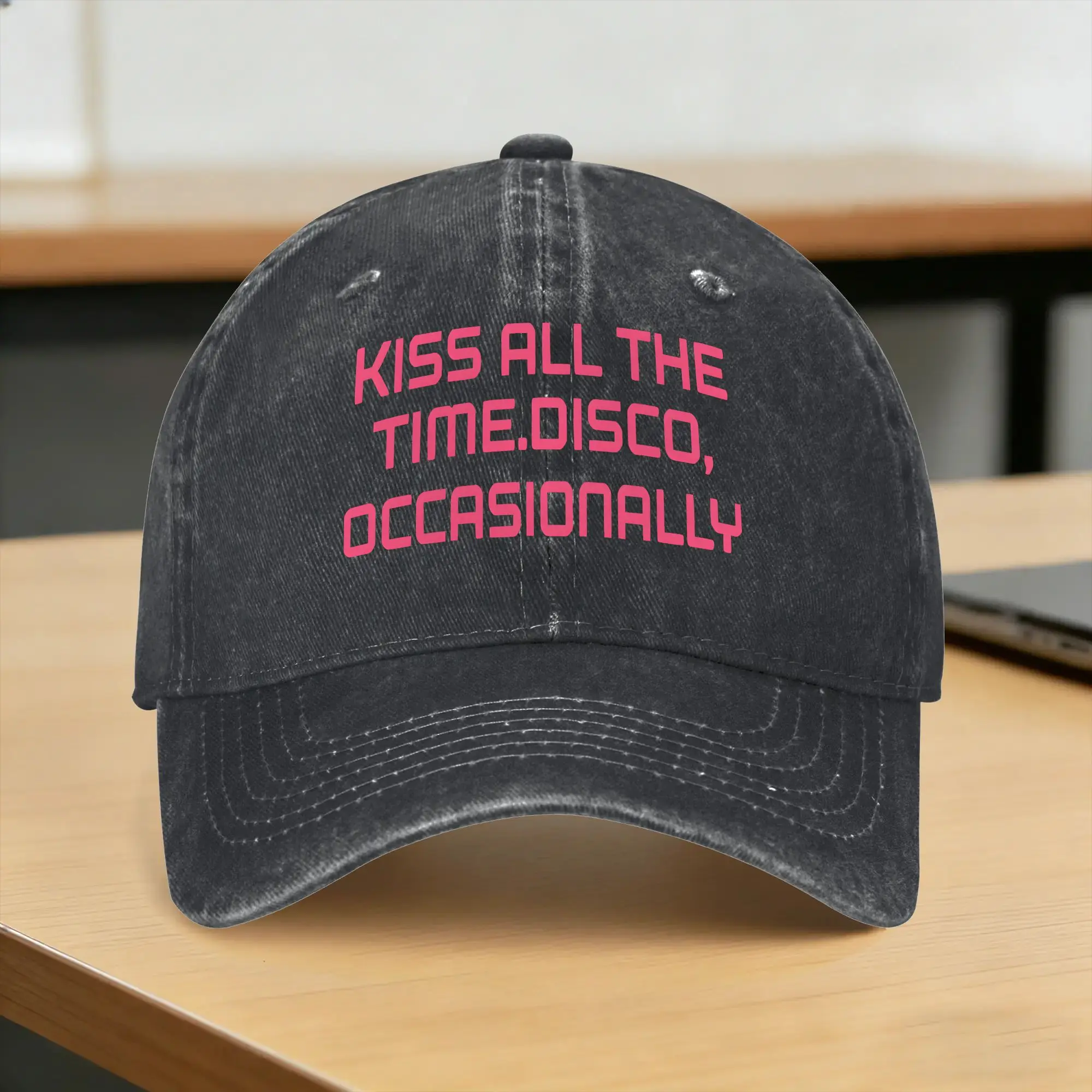 Outdoor Hunting Gifts - Бейсболка Kiss All The Time Disco