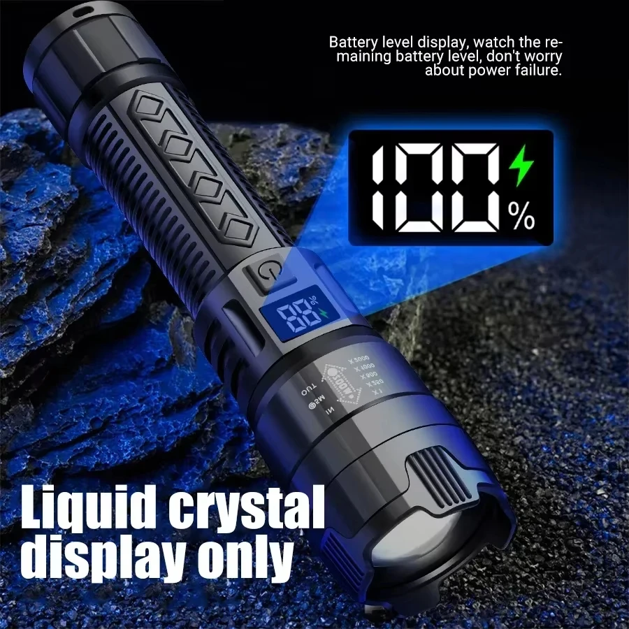 Тактический светодиодный фонар – обзор и цена Tactical Flashlight Rechargeable