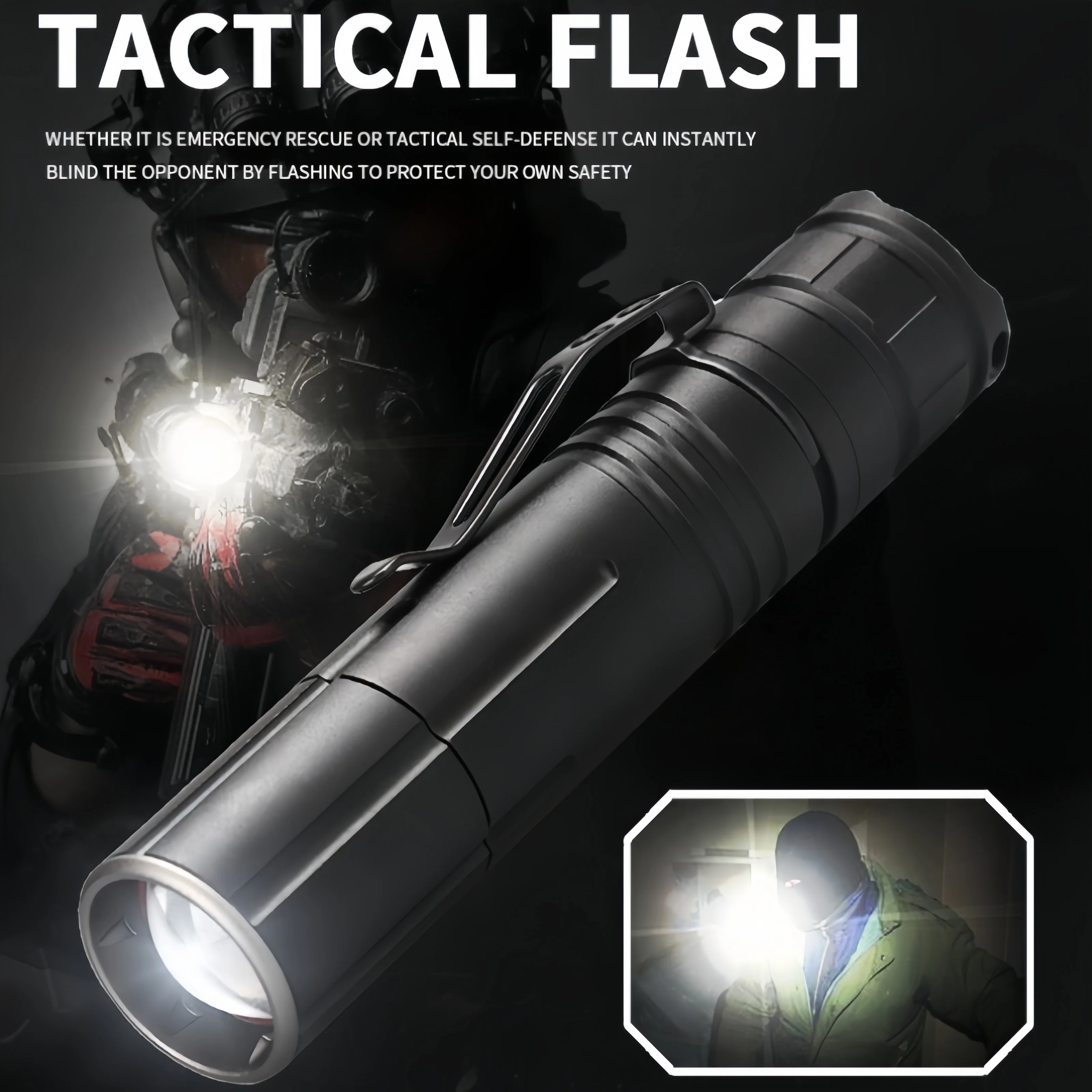 JIASHUAIXIN новый XHP50 Zoom T – обзор и цена Tactical Flashlight Rechargeable