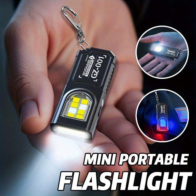 Мощный мини-фонарик COB LED на – обзор и цена Tactical Flashlight Rechargeable