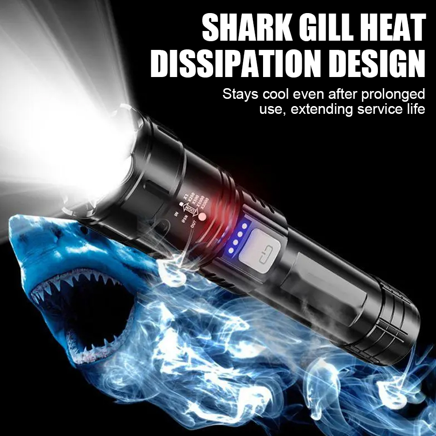 Мощный светодиодный фонарь P50 – обзор и цена Tactical Flashlight Rechargeable