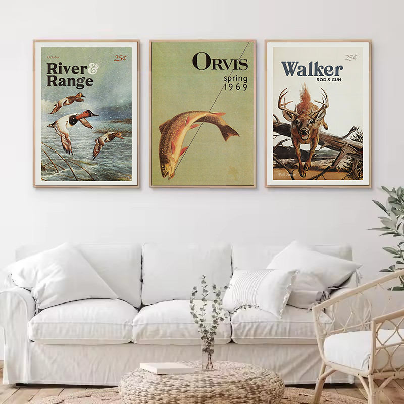 Ретро дикая природа открытый о – обзор и цена Outdoor Hunting Paintings