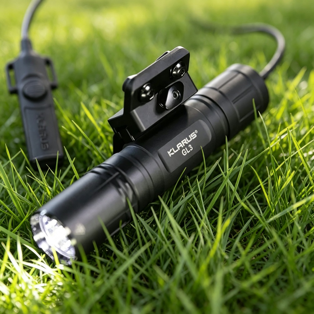 Тактический фонарь Klarus GL3, – обзор и цена Tactical Flashlight Rechargeable