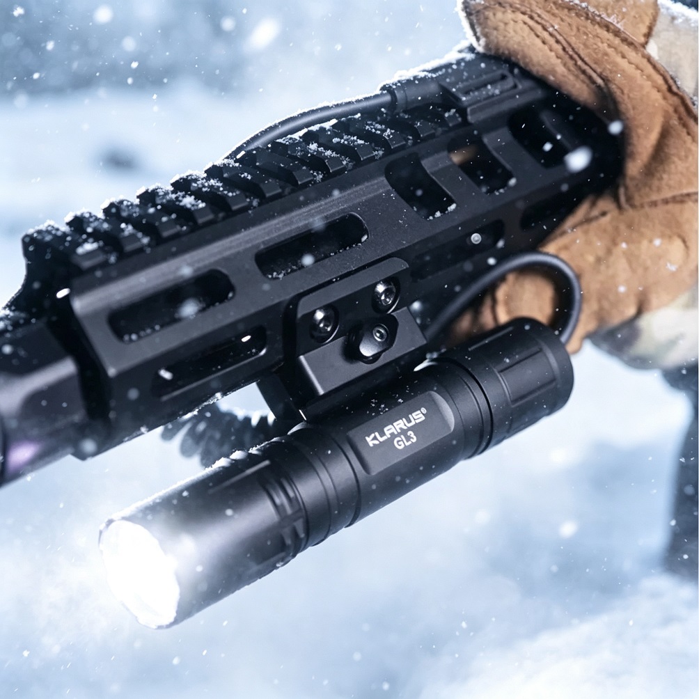 Тактический фонарь Klarus GL3, – обзор и цена Tactical Flashlight Rechargeable