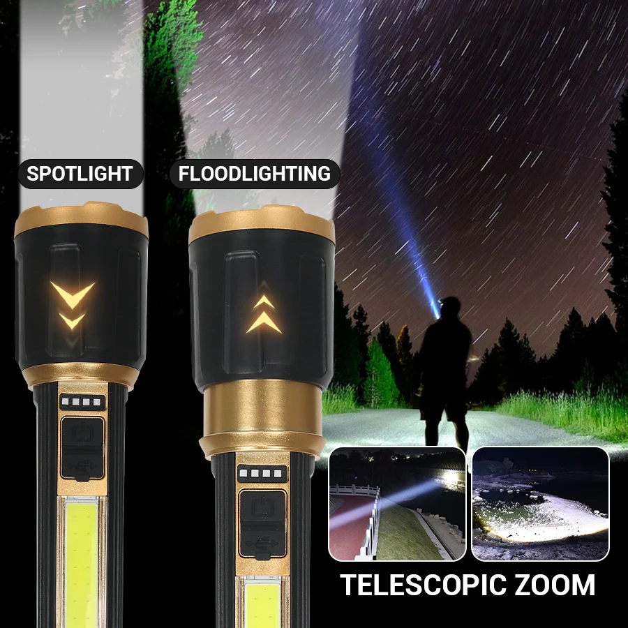 Супер яркие светодиодные фонар – обзор и цена Tactical Flashlight Rechargeable