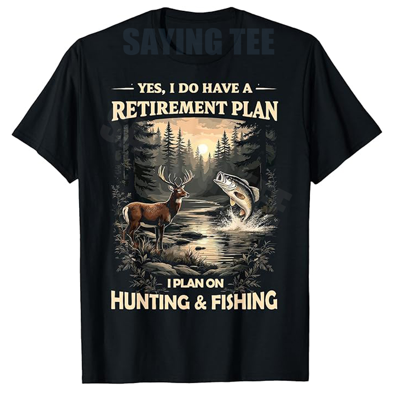 Футболка с надписью «План на п – обзор и цена Outdoor Hunting Gifts