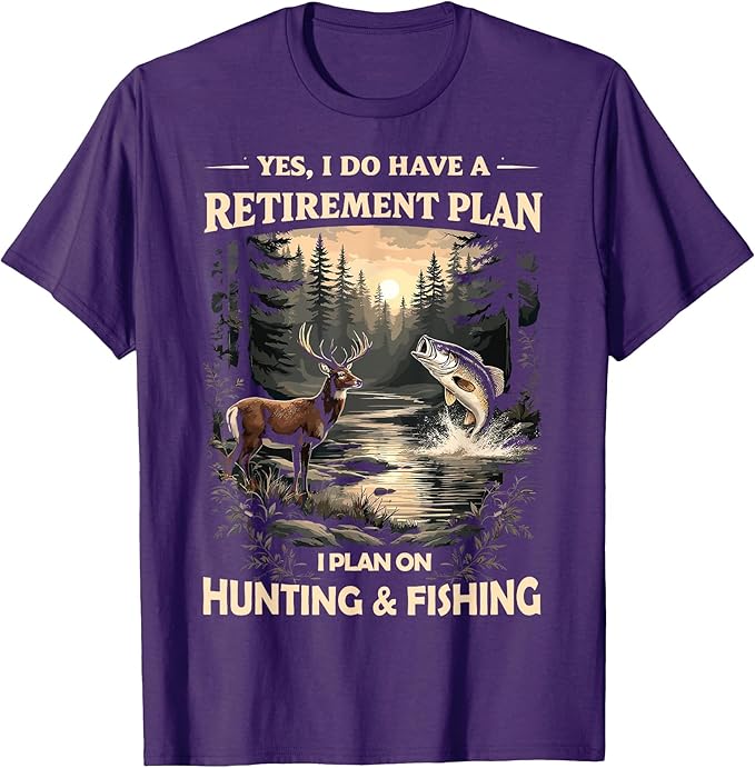 Футболка с надписью «План на п – обзор и цена Outdoor Hunting Gifts