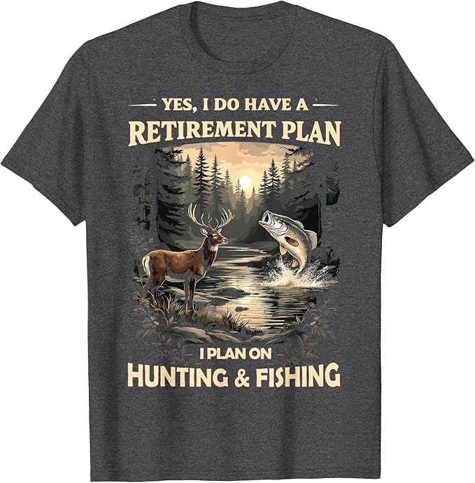 Футболка с надписью «План на п – обзор и цена Outdoor Hunting Gifts