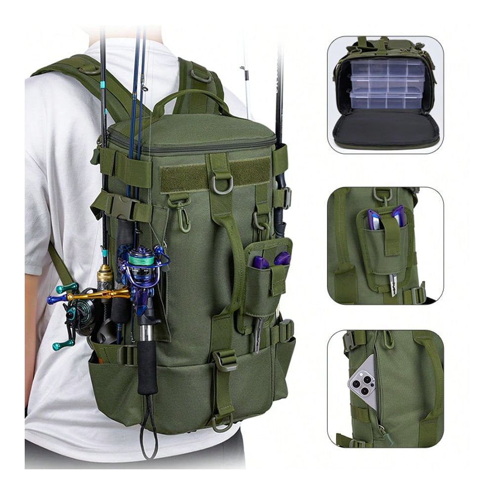 Мужской рюкзак для рыбалки, су – обзор и цена Outdoor Hunting Gear Storage